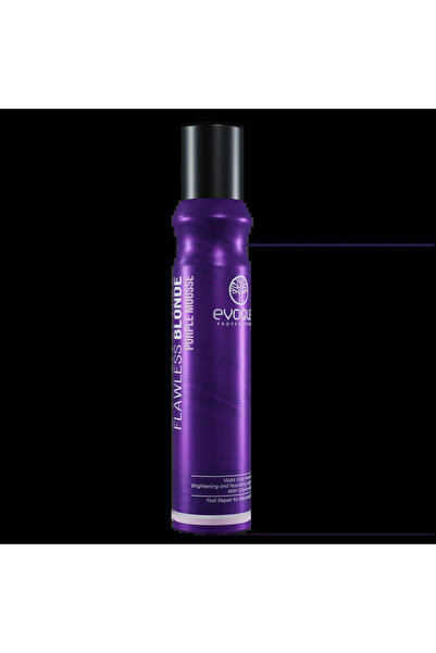 Evoque Μωβ αφρός για ξανθά και γκρίζα μαλλιά Professional Flawless Blonde 200 ml