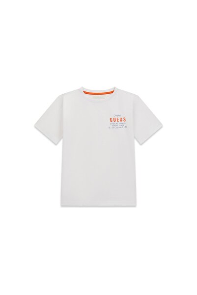 Guess Tricou băieți L6GI21K8HM4 Alb