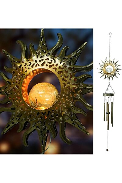 LIMORA Lemore Solar Wind Chimes Outdoor,Star Shaped Wind Chimes Outdoor for B...