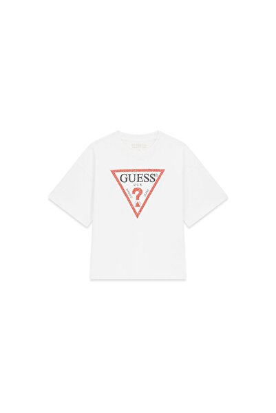 Guess Tricou băieți L6GI18K8HM4 Alb