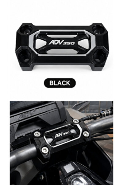 Honda ADV350 Gidon Tutucu CNC Aluminyum SİYAH