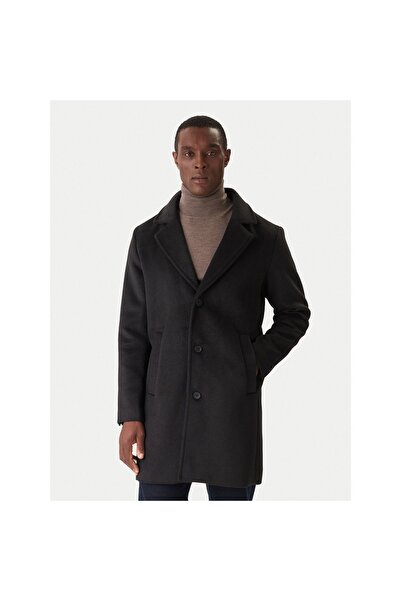 Jack & Jones Palton de tranziție pentru bărbați 12286263 Negru