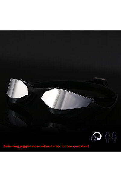Choice9 Black Race Swimming Goggles Adult Swimming Goggles Race Plating Profe...