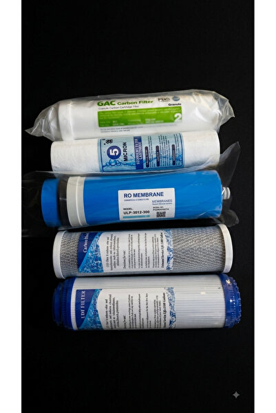 Q water 300 GPD MEMBRANLI 5 li su arıtma filtre takımı