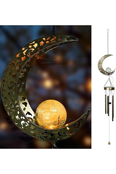 LIMORA Lemore Solar Wind Chimes Outdoor,Star Shaped Wind Chimes Outdoor for B...