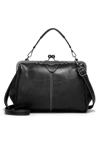 GENERAL Large Tote Bag Soft Pu Leather Women's Handbags Classic Elegant Top H...