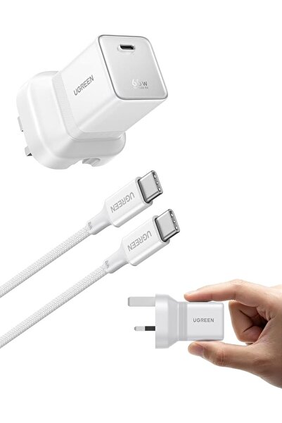 GENERAL شاحن من يوجرين بمنفذ USB-C متوافق مع آيفون 17 برو ماكس بمنفذ واحد بقو...