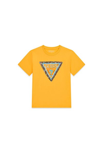 Guess Tricou băieți L6GI00K8HM4 Galben