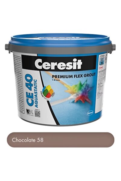 Ceresit Chit de chităriște premium cu ciocolată 5 kg pentru rosturi CE 40 Aqu...
