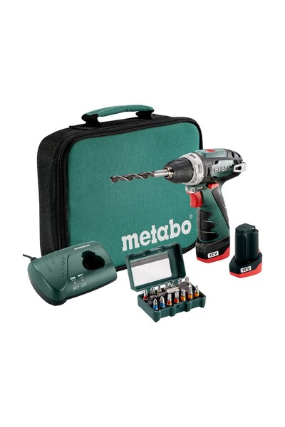 Metabo PowerMaxx BS + BITBOX 12 Volt Akülü Matkap-Tornavida Fiyatı