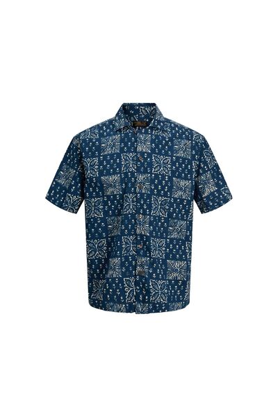 Jack & Jones Cămașă bărbătească 12291968 Albastru