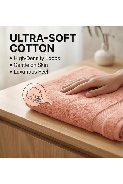 GENERAL Iberis Soft Cotton Body Towel, 70X140 Cm, 425 G/M2, Luxury Towel (Oli...