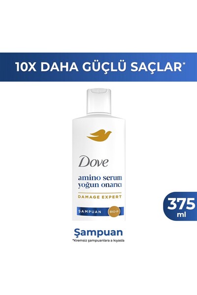 Dove Şampuan Amino Serum Yoğun Onarıcı 375 ml