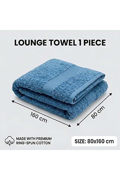 GENERAL Iberis Soft Cotton Body Towel, 70X140 Cm, 425 G/M2, Luxury Towel (Oli...