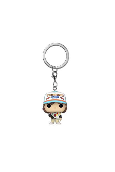 Choice4 MINISO Dustin 02 Pocket Keychain Eleven Barb Robin Steve Dustin Vinyl...