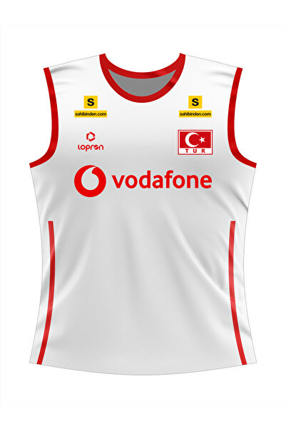 Lopron Türkiye Milli Takım Kadın Beyaz Voleybol Forma