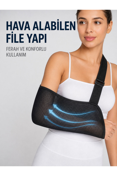 Generic Brand Adjustable Mesh Arm Strap Air-Permeable Fabric Arm and Shoulder...