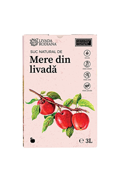 Livada Rodiana Suc de mere 3L