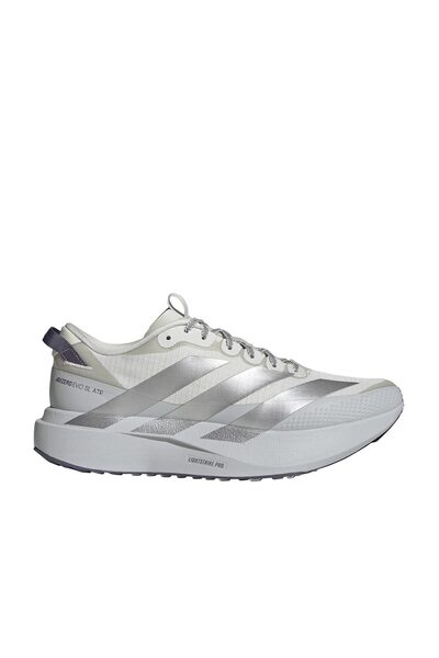 adidas حذاء الجري Adizero Evo SL ATR باللون الرمادي للرجال (KI7835)