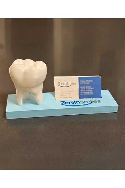 Abundix3Dstudio Dentist Business Card Holder