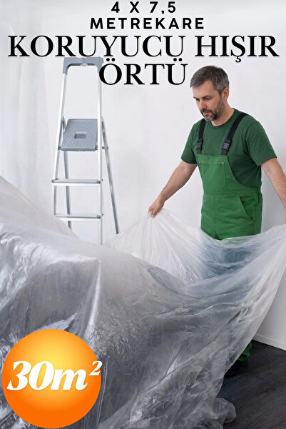 KAYRA LEATHER CRAFT 4X7.5 Meters 50m² Practical Tarpaulin Cover Home Office P...