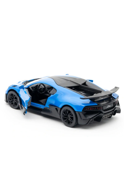 YILDIRIM OYUNCAK Die Cast Bugatti Divo Model Araba 12,5cm – 1:36 Ölçek Metal Gövdeli Açılır Kapılı Çek Bırak Araba