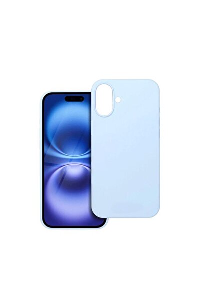 OEM Θήκη Πλάτης Σιλικόνης Soft Back Cover για IPhone 16 Plus - Χρώμα : Γαλάζιο