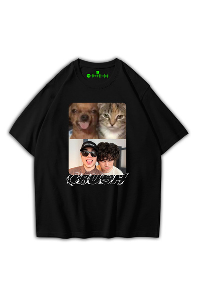 STYKEER Oversize Unisex The Crush Grup Boyband Yeni Erkek Grup Şarkı Erkek Gr...