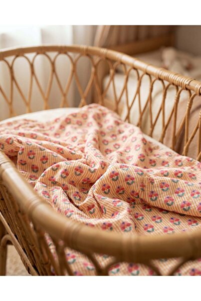 Zezig Bloom - Yellow Muslin Blanket
