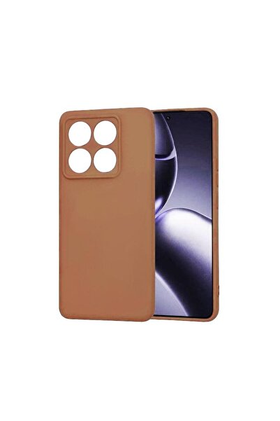 OEM Θήκη Πλάτης Σιλικόνης TPU Back Cover για Xiaomi Mi 14T - Χρώμα : Καφέ