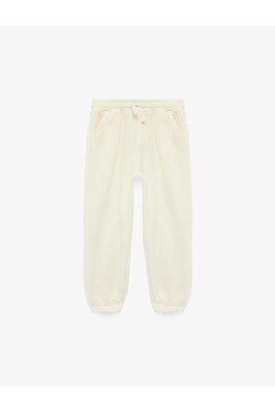 Koton Elastic Oversize Jogger Sweatpants with Pocket Detail