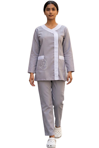ABSHIR Housemaid Uniform Set/Khadama/Maid Uniform/Baby sitter/NANNY, 3/4 Slee...