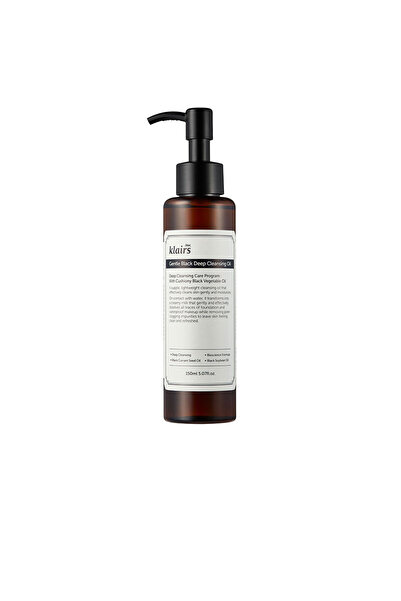 Klairs Ulei de curățare profundă GENTLE BLACK 150 ml
