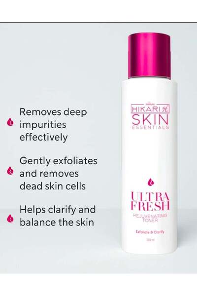 Hikari Toner Skin Essentials Ultra Fresh Refreshing and Renewing Skin Toner 120 ml