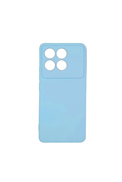 OEM Θήκη Πλάτης Σιλικόνης TPU Back Cover για Xiaomi Poco F6 - Χρώμα : Γαλάζιο