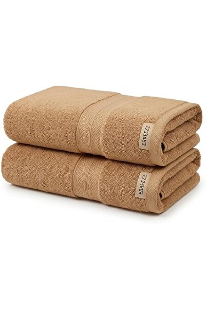 GENERAL Iberes Cotton Face Towels, Light Pink Color, 425 G/M2, 45X80 Cm, Set ...
