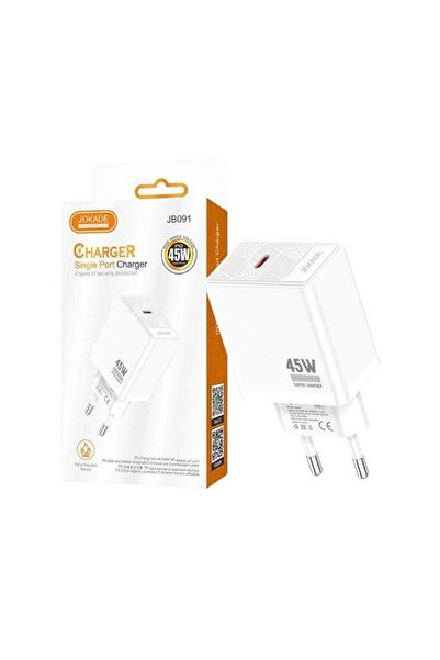 OEM JOKADE JB091 Φορτιστής κινητού / Mobile Fast Charger 45W με 1 Θύρα Type-C...