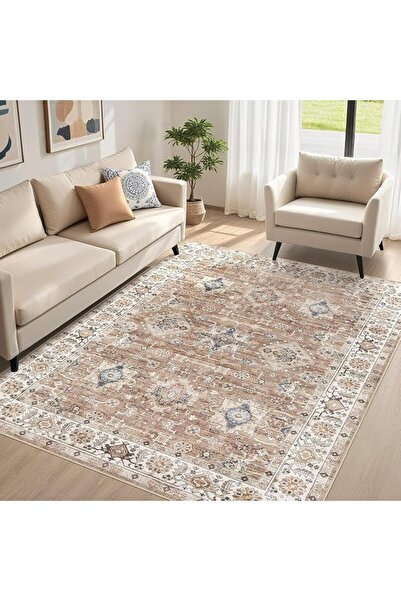 EOGILY Ultra-Thin Washable Carpet, Stain-Resistant and Wear-Resistant, Non-Sl...