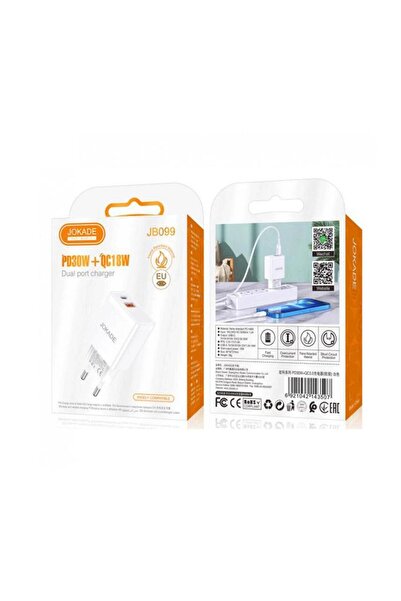 OEM JOKADE JB099 Φορτιστής κινητού / Mobile Fast Charger με 1 Θύρα Type-C Και...