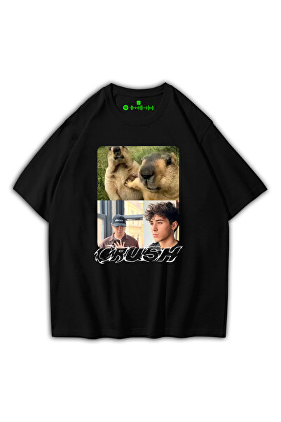 STYKEER Oversize Unisex The Crush Grup Boyband Yeni Erkek Grup Şarkı Erkek Gr...