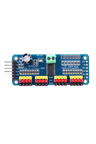 Choice1 1 قطعة PCA9685 وحدة تشغيل واجهة IIC 16 قناة 12 بت PWM محرك سيرفو لوحة...