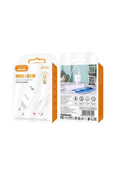 OEM JOKADE JB100 Φορτιστής κινητού / Mobile Fast Charger με 1 Θύρα Type-C Και...