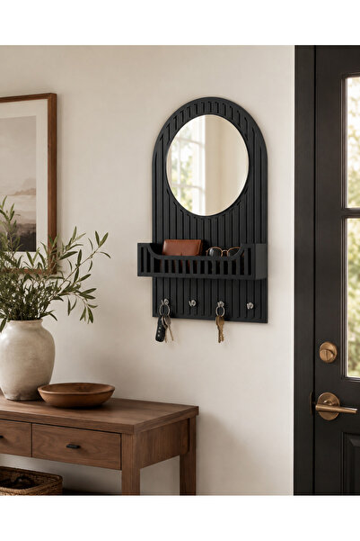 dekmar Antre Duvar Düzenleyici Aynalı Anahtarlık Organizer 32x52 cm