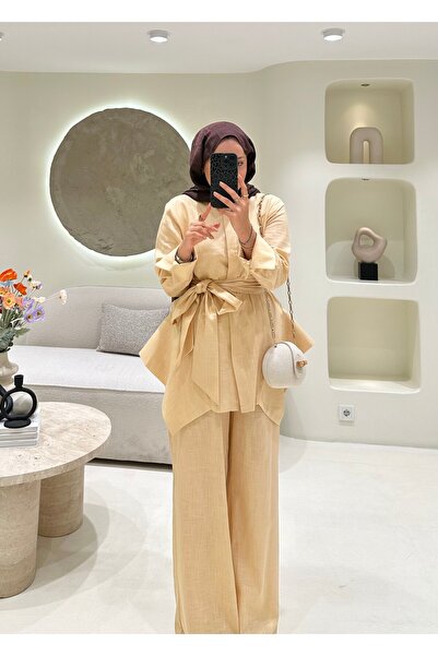 SOİ Zona Linen Set Yellow