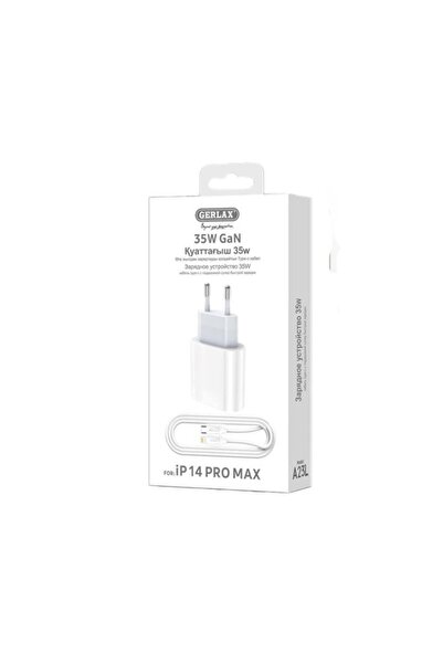 OEM GERLAX A23L Φορτιστής κινητού / Mobile Fast Charger 35W Gan με 1 Θύρα Typ...