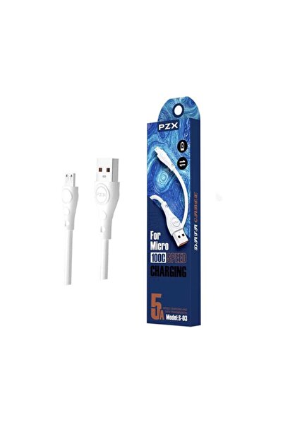 OEM PZX S-03 Καλώδιο Φόρτισης και Μεταφοράς Δεδομένων 1M / Charging And DATA ...
