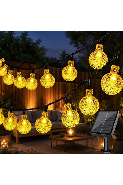 GENERAL Solar Outdoor Light String of Alucite, 10 Meters and 60 Led Waterproo...