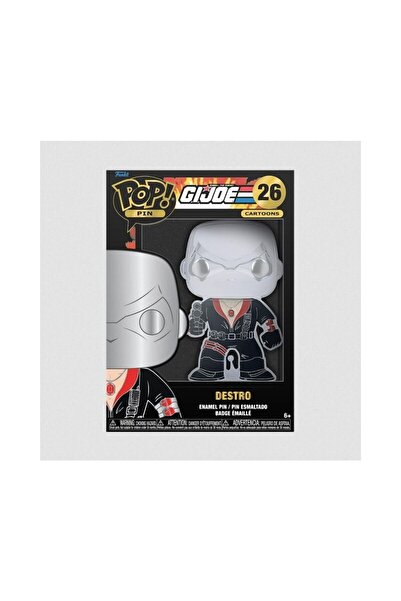 Funko Pop! Pin cu desene animate: GI Joe - Destro # 26 Broșă mare emailată (G...