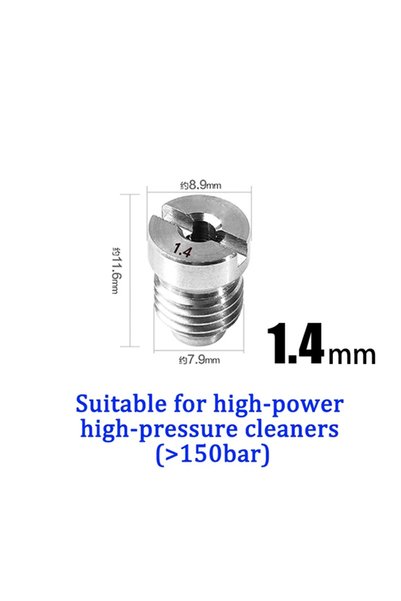 Choice8 G-1.4 Orifice Nozzle Tips for Foam Cannon Foam Maker Universal 0.9~1....