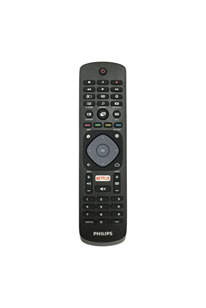 Philips YKF406/001 TV Kumanda Siyah, Cihazlarla Uyumlu Uzaktan Kumanda